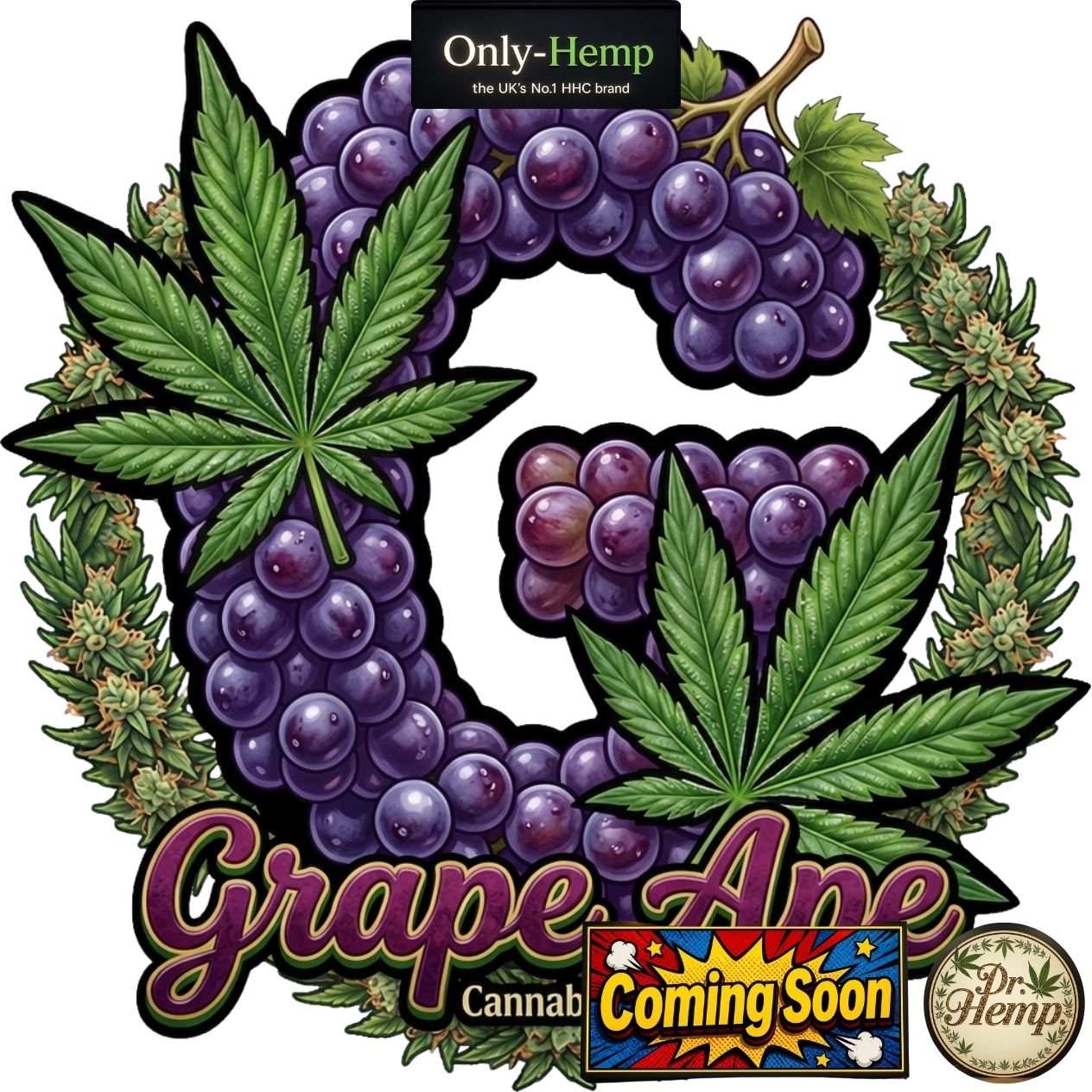 Grape Ape Dr.Hemp NEW (#CBD #HHC) (Coming Soon!)