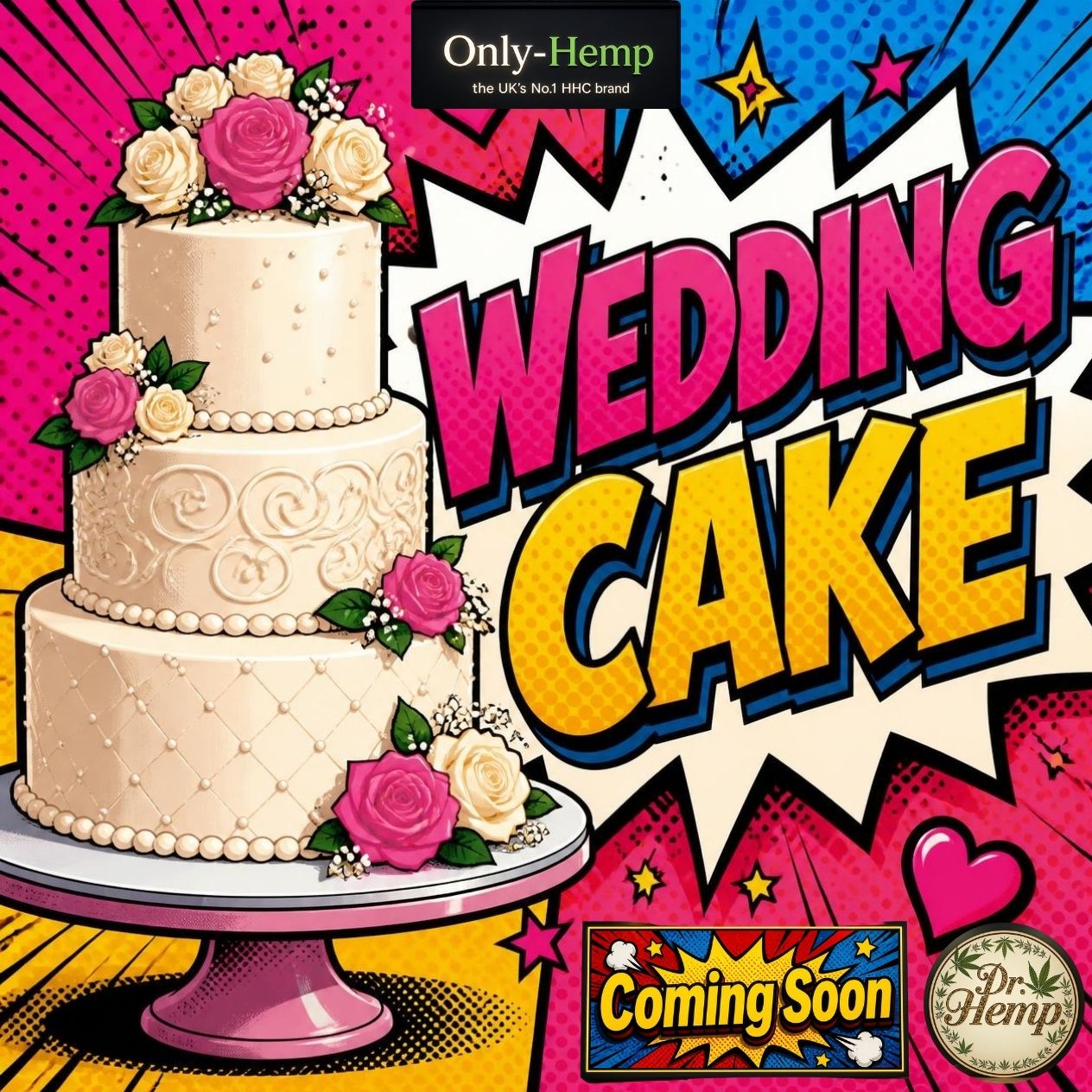 Wedding Cake Dr.Hemp NEW (#CBD #HHC) (Coming Soon!)