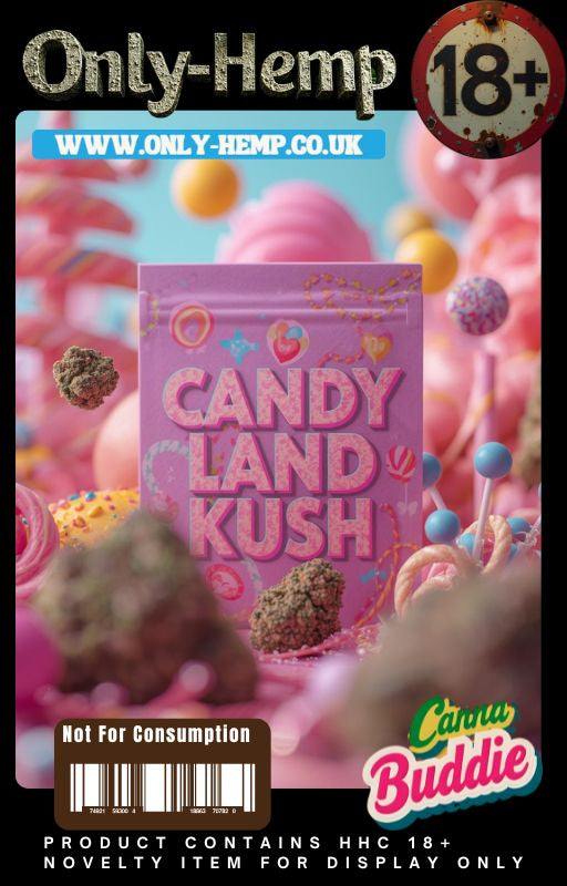 Candy Land Kush NEW Canna Buddie 510 thread cartridge             (#CBD #HHC)