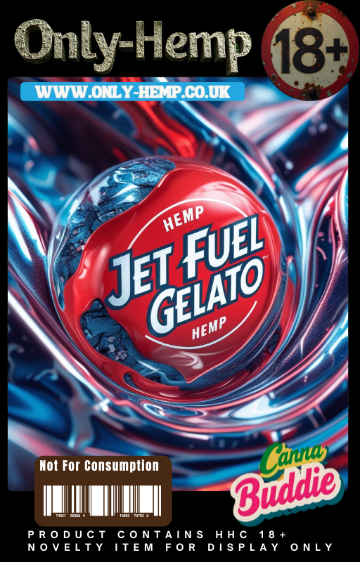 Jet Fuel Gelato NEW Canna Buddie 510 thread cartridge            (#CBD #HHC)