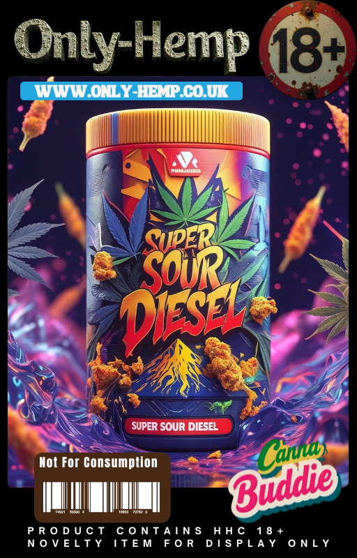 Super Sour Diesel NEW Canna Buddie 510 thread cartridge             (#CBD #HHC)