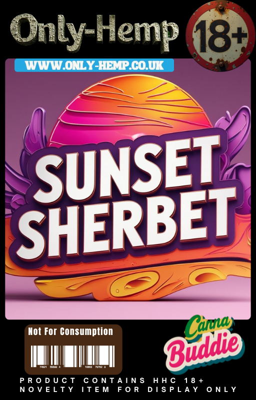 Sunset Sherbet NEW Canna Buddie 510 thread cartridge             (#CBD #HHC)