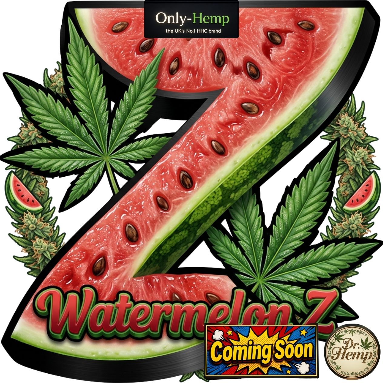 Watermelon "Z" Dr.Hemp NEW (#CBD #HHC) (Coming Soon!)