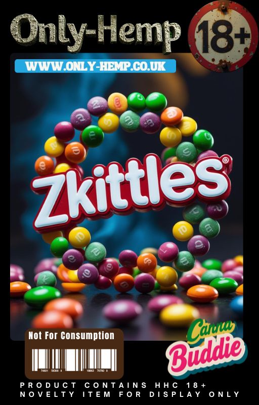 Zkittles NEW Canna Buddie 510 thread cartridge. (#CBD #HHC)
